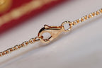 ??MIRA?¡¥LOVE NECKLACE PINK GOLD AND SILVER