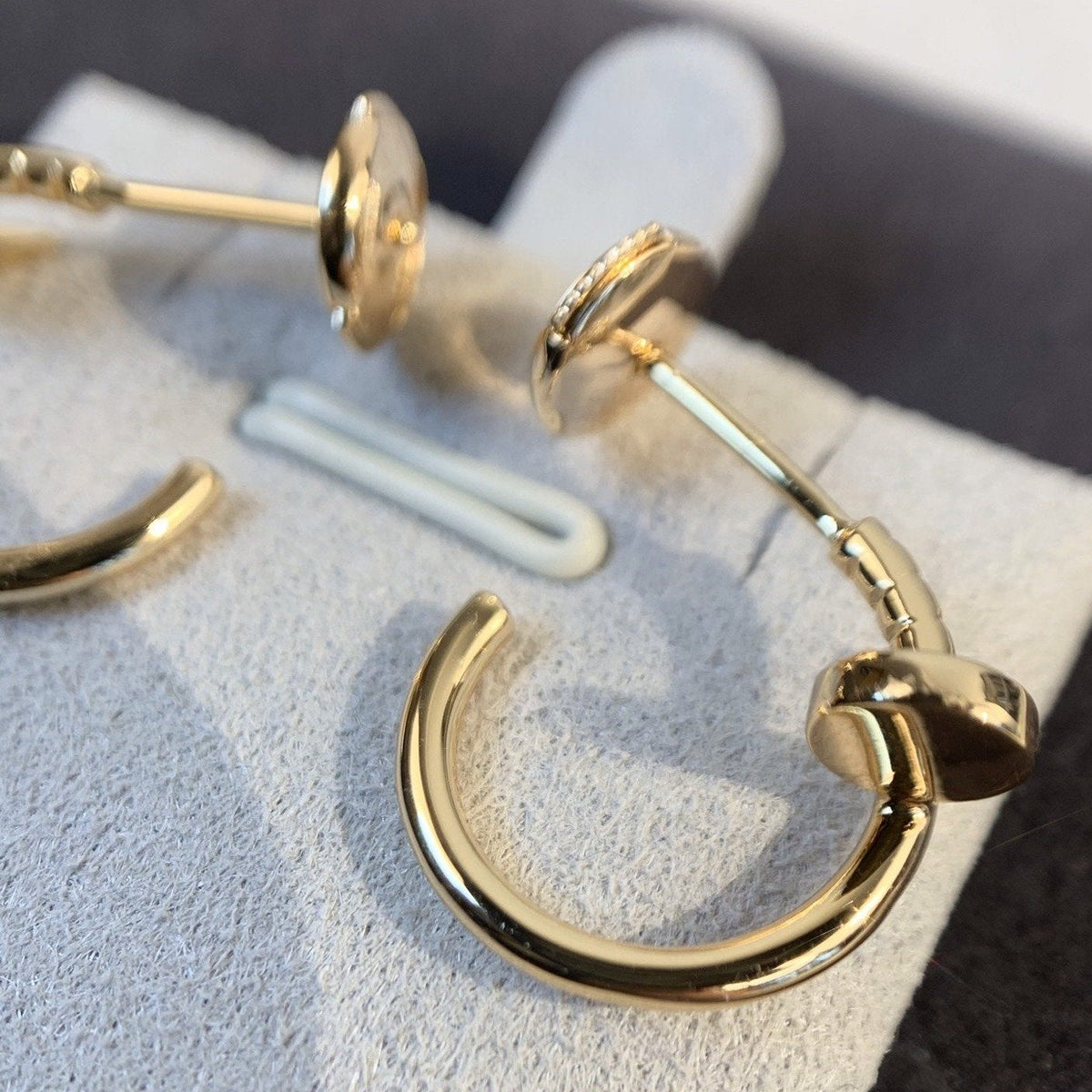??MIRA?¡¥JUSTE EARRINGS PINK GOLD