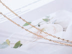 ??MIRA?¡¥ECHAPPEE NECKLACE PINK GOLD