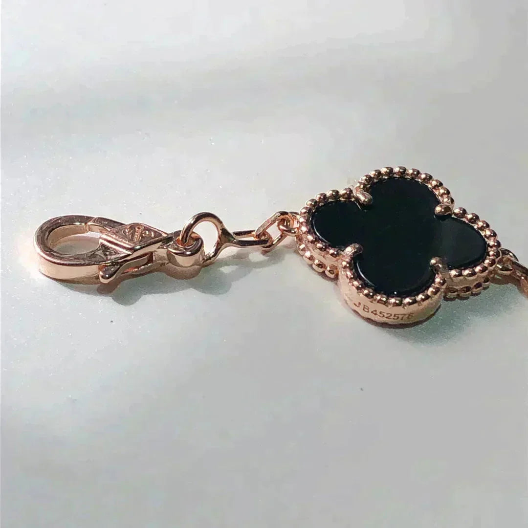 [MIRA]New CLOVER 5 MOTIFS MULTICOLOR BRACELET