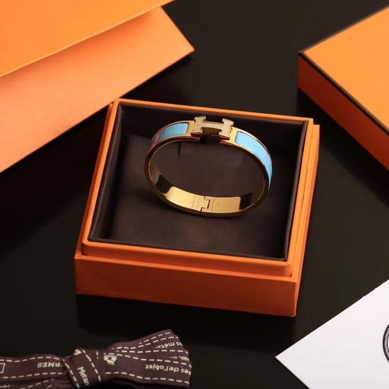??MIRA?¡¥H CLOUD BLUE BRACELET GOLD DIAMOND