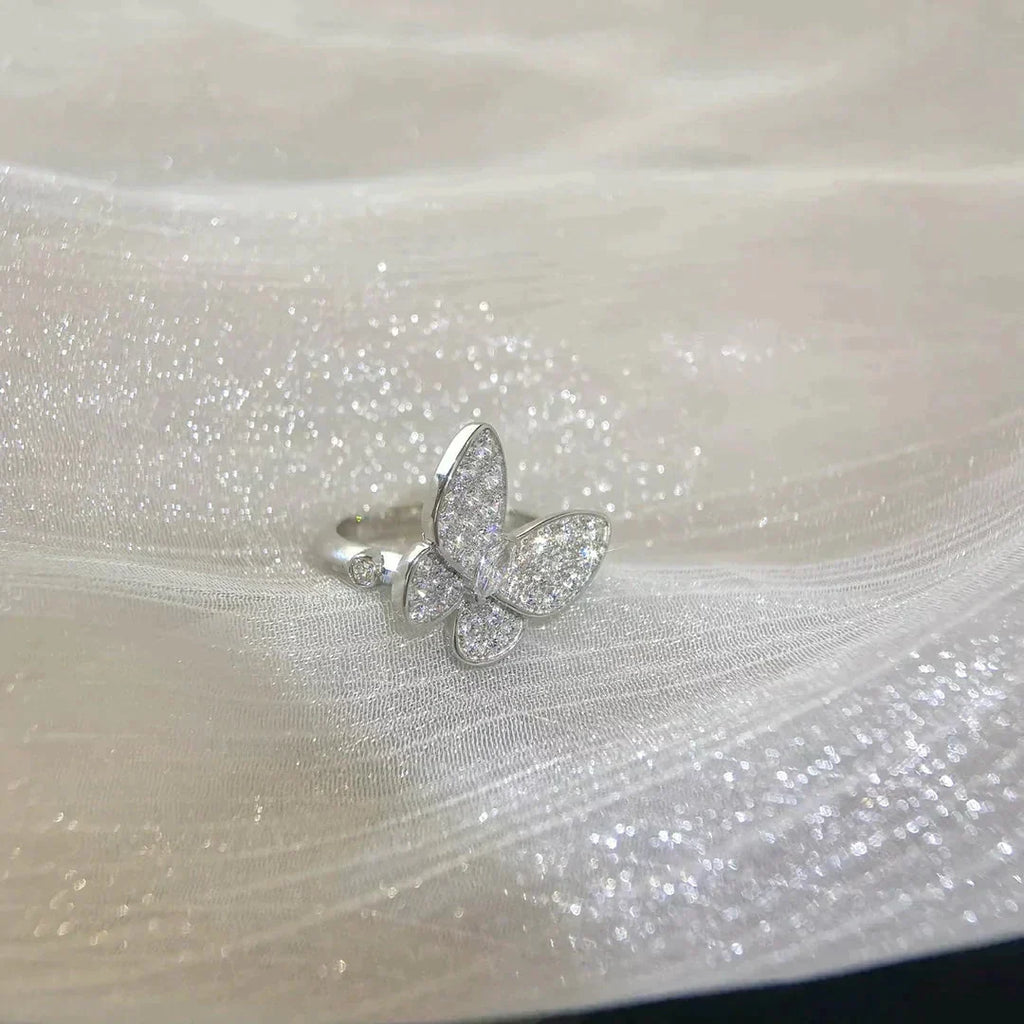 ??MIRA?¡¥BUTTERFLY DIAMOND RING