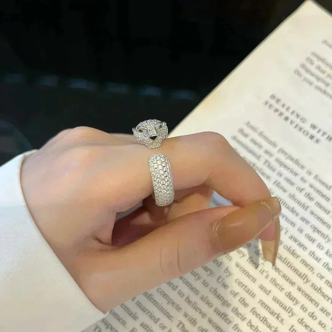 ??MIRA?¡¥PANTHERE 5.5MM ALL DIAMOND RING