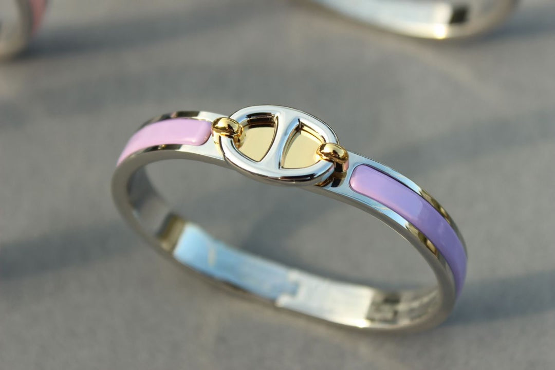 ??MIRA?¡¥CLIC CHAINE SILVER BRACELET