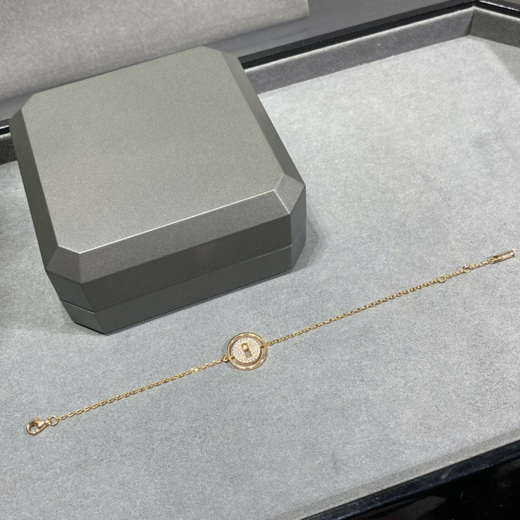 [MIRA]LUCKY MOVE DIAMOND PAVED BRACELET