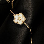 ??MIRA?¡¥LUCKY SPRING ROSE GOLD MOP BRACELET