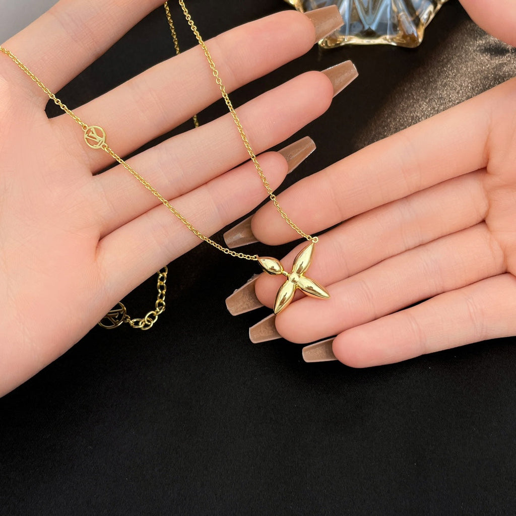 ??MIRA?¡¥LOUISETTE GOLD NECKLACE