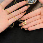 ??MIRA?¡¥LOUISETTE GOLD NECKLACE