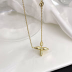 ??MIRA?¡¥LOUISETTE GOLD NECKLACE
