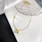 ??MIRA?¡¥LOUISETTE GOLD NECKLACE