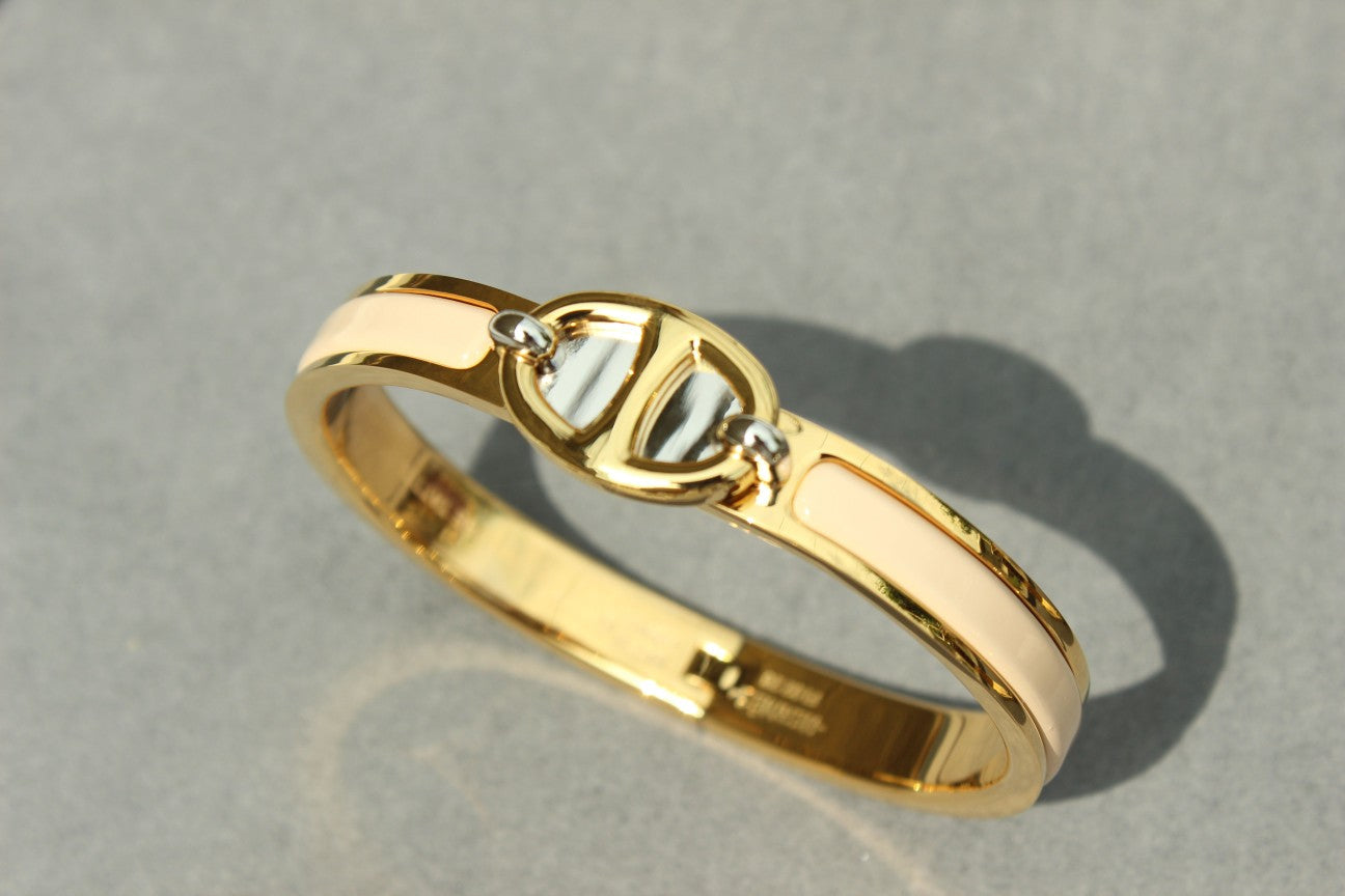 ??MIRA?¡¥CLIC CHAINE GOLD BRACELET