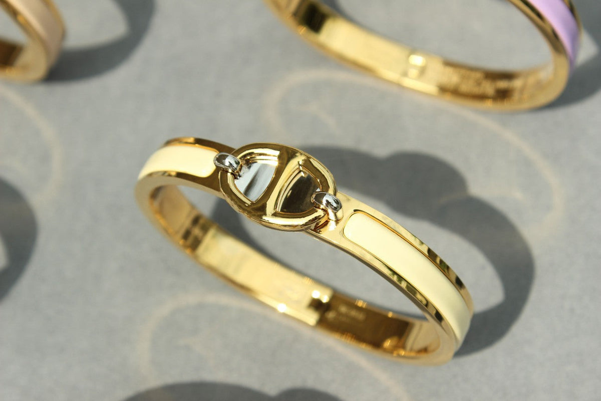 ??MIRA?¡¥CLIC CHAINE GOLD BRACELET