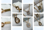 [MIRA] MY TWIN 2 ROW DIAMOND NECKLACE