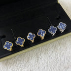 ??MIRA?¡¥CLOVER PIETERSITE MEDIUM STUD EARRINGS