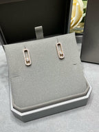 [MIRA] MOVE UNO STUD DIAMOND PAVED EARRINGS