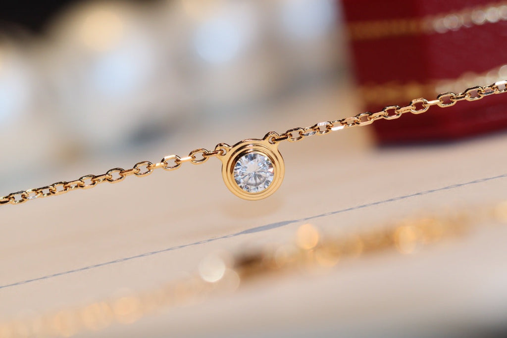 ??MIRA?¡¥DAMOUR DIAMOND NECKLACE
