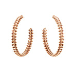 ??MIRA?¡¥CLASH LARGE HOOP EARRINGS