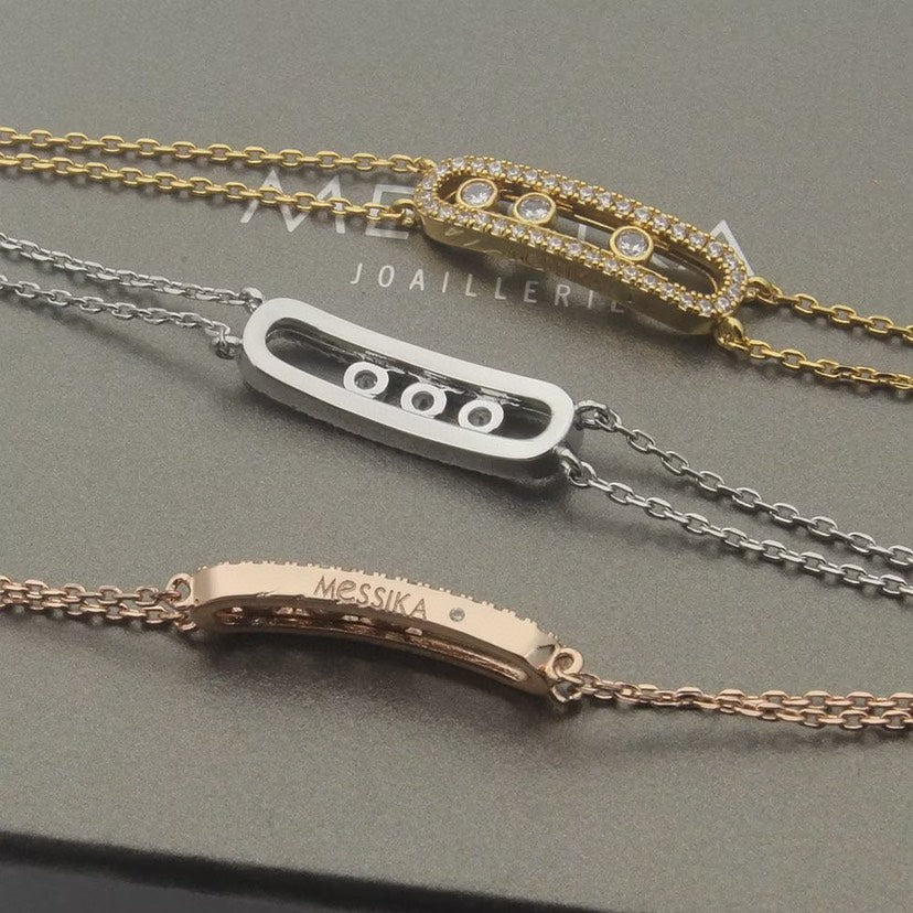 [MIRA] Move Classique pavé bracelet