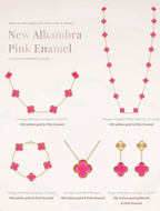 [MIRA] 26 NEW PINK BUBBLE ENAMEL SET
