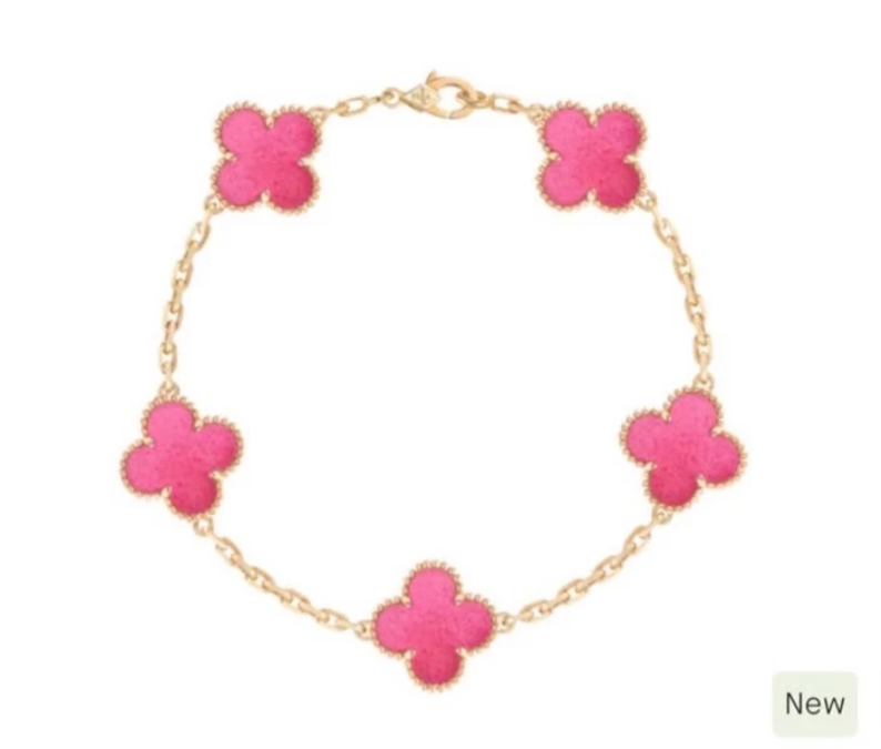 [MIRA] 26 NEW PINK BUBBLE ENAMEL SET