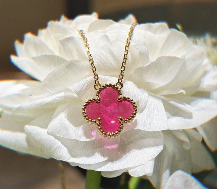 [MIRA] 26 NEW PINK BUBBLE ENAMEL SET