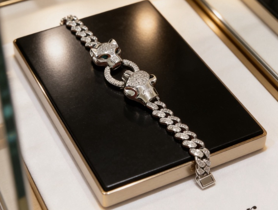 [MIRA] DOUBLE PANTHER BRACELET