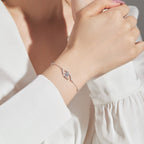 [MIRA]Lucky Eye Pave-Set Diamond Bracelet