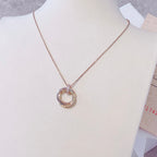 ??MIRA?¡¥TRINITY NECKLACE GOLD  DIAMONDS