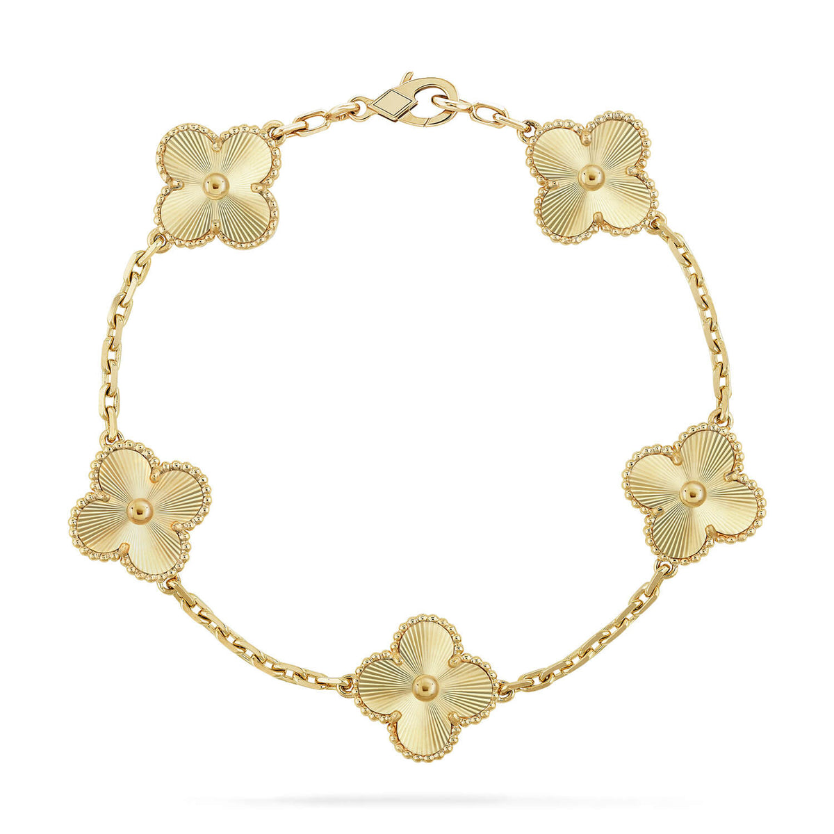 [MIRA]New  CLOVER 5 MOTIF LASER BRACELET COLLECTION