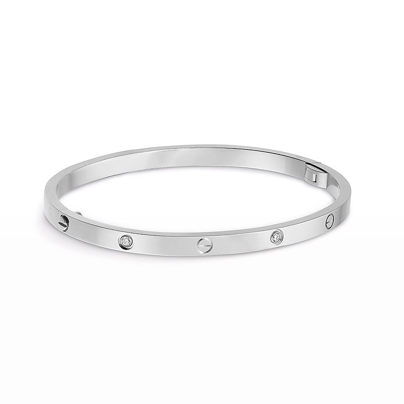 ??MIRA?¡¥LOVE BRACELET 3.65MM 6 DIAMONDS