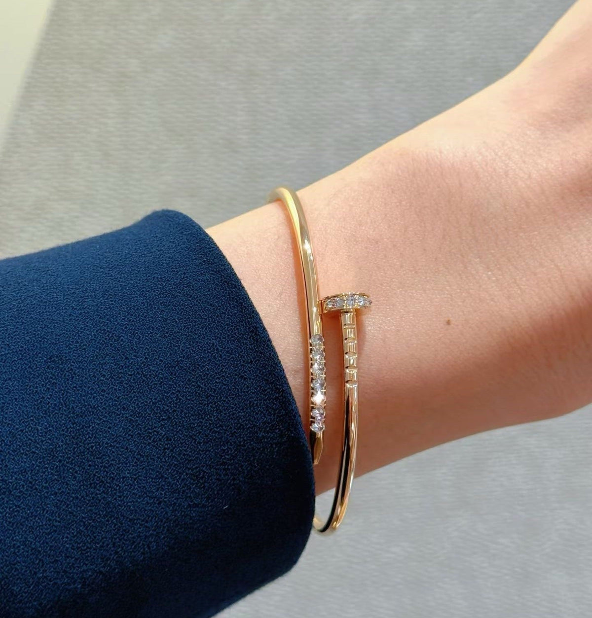 [MIRA] JUSTE BRACELET 2.5MM DIAMONDS NEW