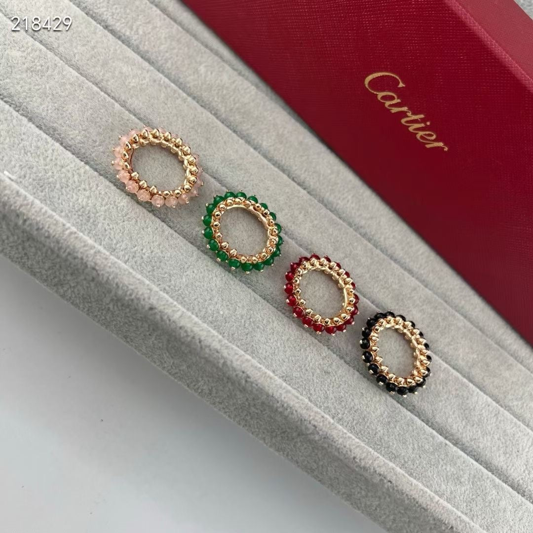[MIRA] CLASH NEW COLORED GEMSTONE RING