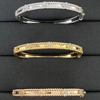 ??MIRA?¡¥CLOVER BRACELET 4MM DIAMONDS