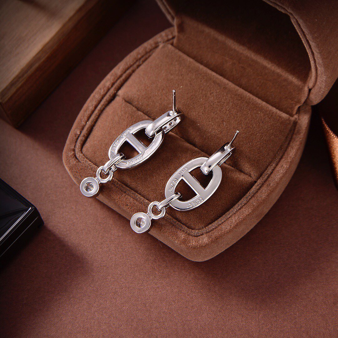 ??MIRA?¡¥HM CHAINE DIAMOND EARRINGS