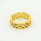 ??MIRA?¡¥LOVE RING 5.5MM DIAMONDS PAVED