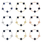 [MIRA]New CLOVER 5 MOTIF PIETERSITE BRACELET COLLECTION