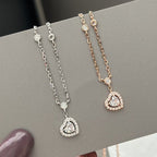 [MIRA] JOY HEART DIAMOND NECKLACE