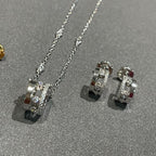 [MIRA] CHAIN MOVE ROMANE PEDAND NECKLACE