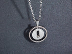 [MIRA]  MOVE PM NECKLACE SILVER DIAMOND