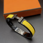 ??MIRA?¡¥CLIC HM SO BLACK YELLOW BRACELET