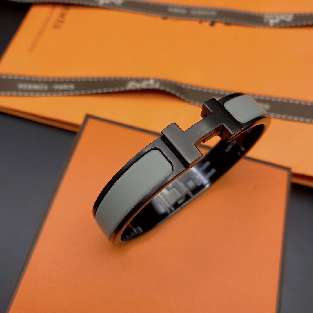 ??MIRA?¡¥CLIC HM SO BLACK GREY BRACELET