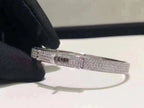 ??MIRA?¡¥HM KELLY BRACELET IN SILVER AND FULL PAVE DIAMOND