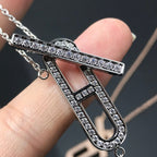 ??MIRA?¡¥HM NECKLACE PLATINUM ROSE GOLD DIAMOND