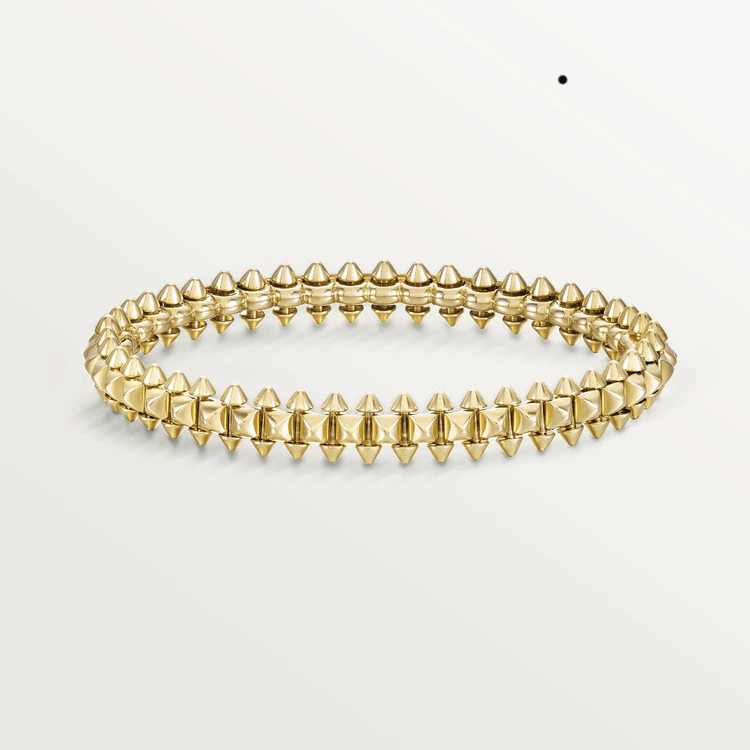 ??MIRA?¡¥CLASH GOLD BRACELET