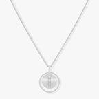 [MIRA]LUCKY MOVE MM SILVER DIAMOND NECKLACE