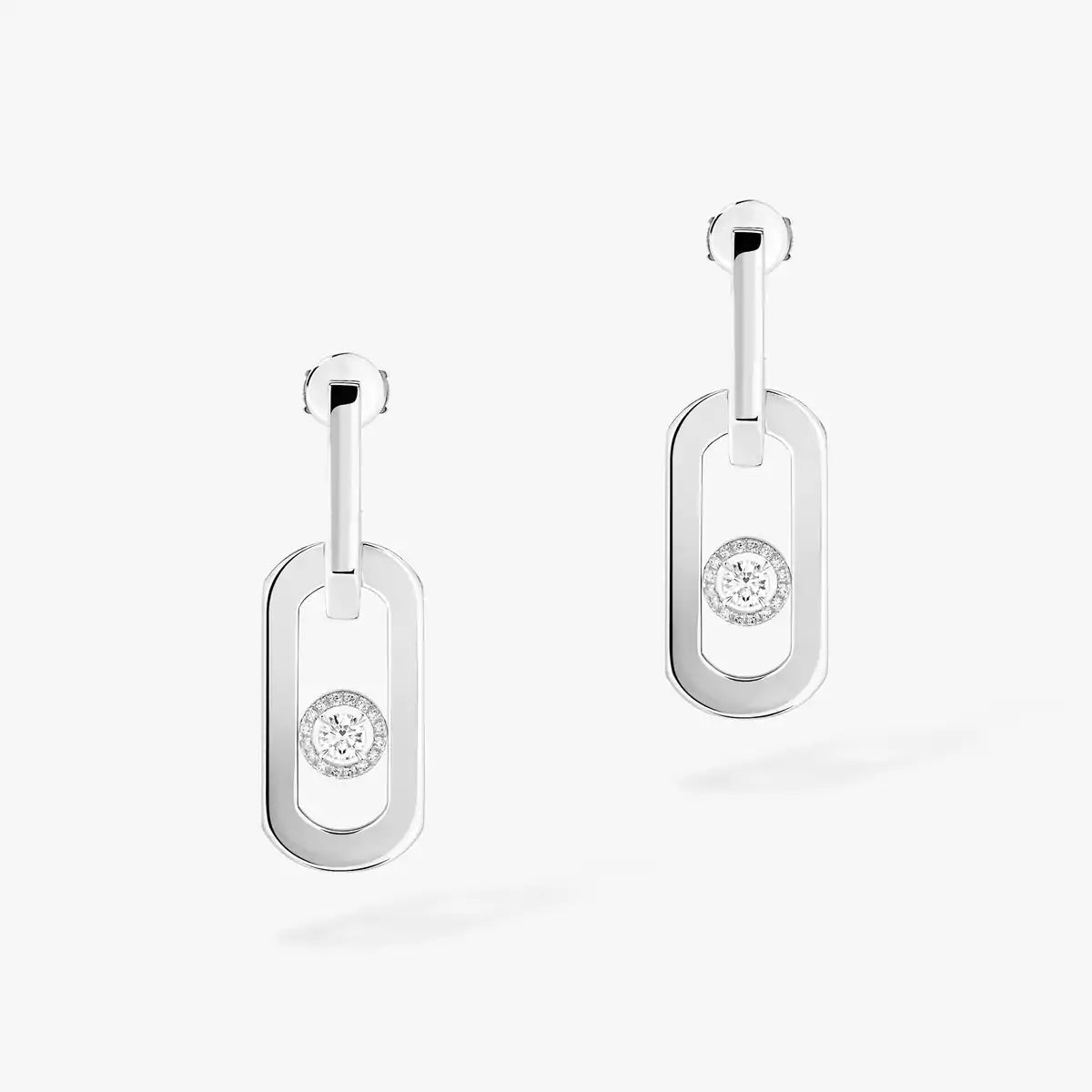 [MIRA] So Move XL Diamond Hoop Earring