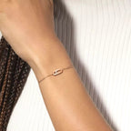 [MIRA]Move Uno Diamond Bracelet