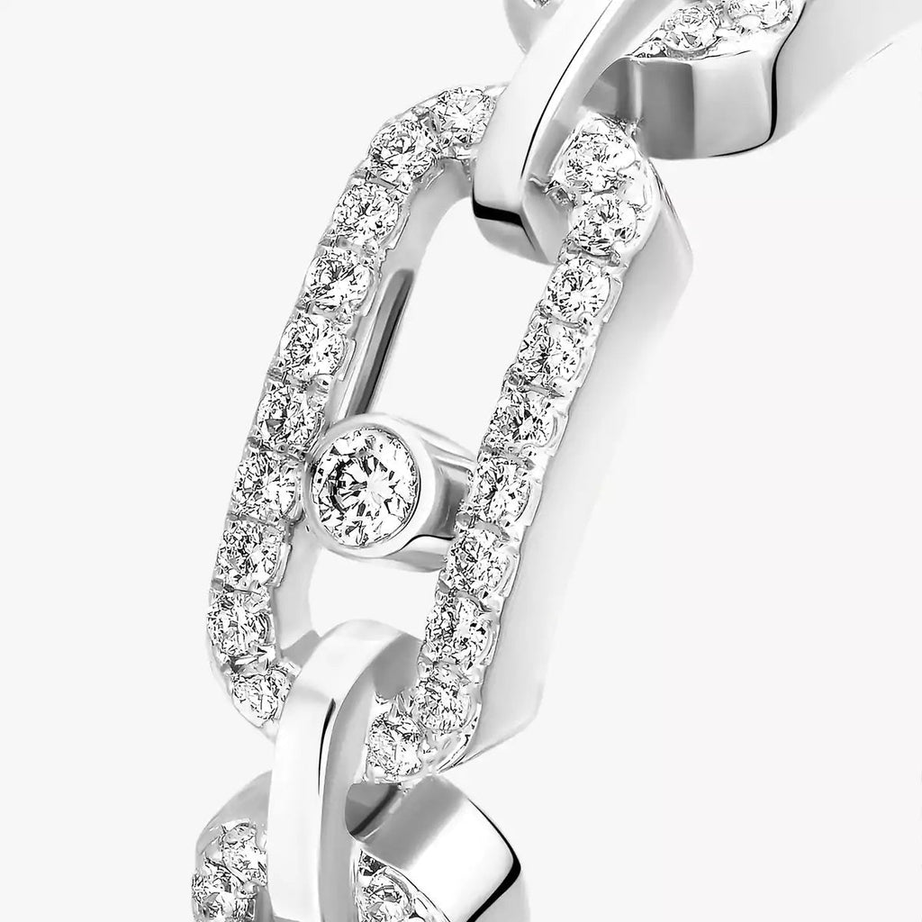 [MIRA] Move Link Pave_-Set Diamond Ring in Gold