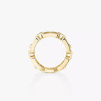 [MIRA] Move Link Pave_-Set Diamond Ring in Gold