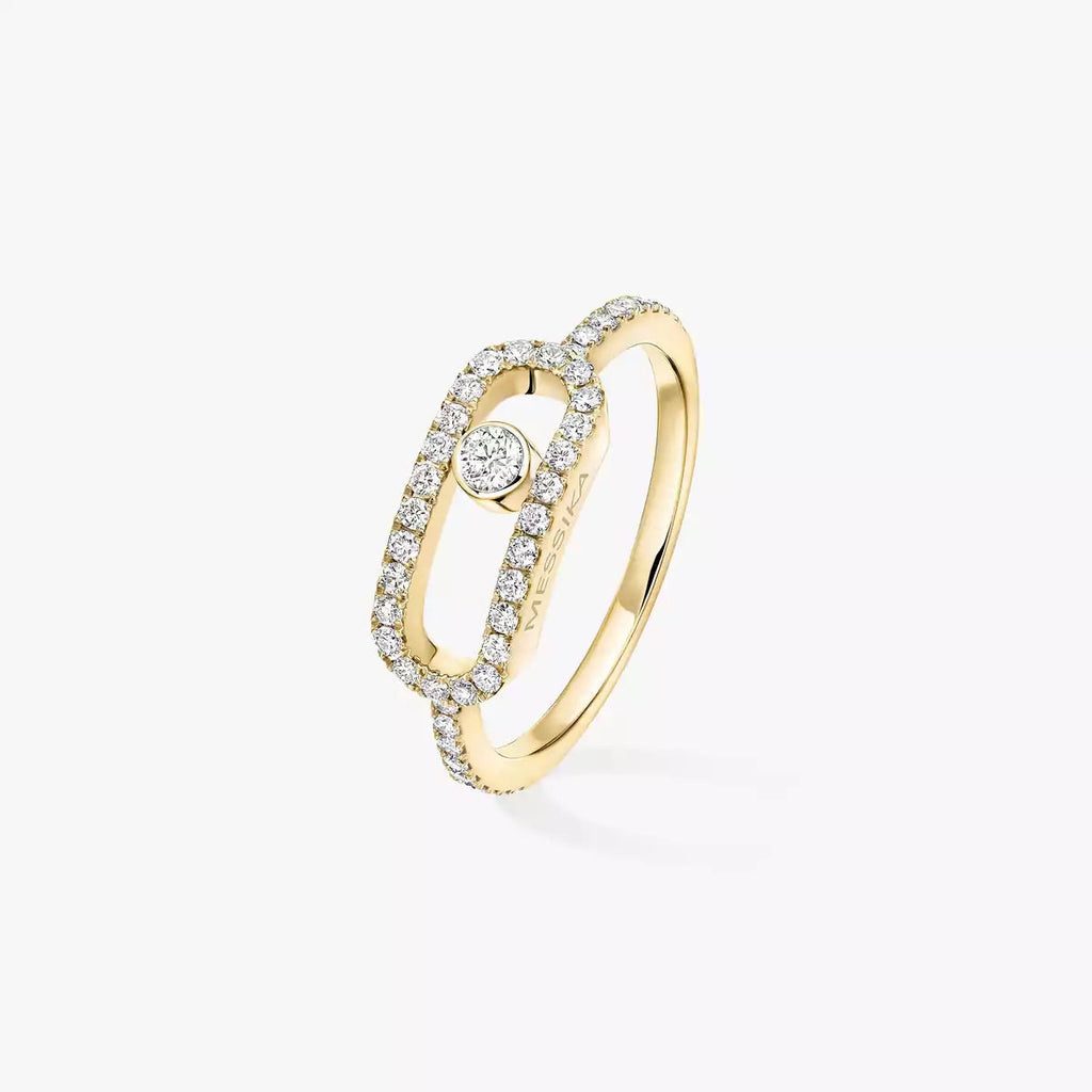 [MIRA] Move Uno Diamond Ring in Gold